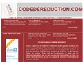 CODE DE REDUCTION