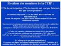 Élections des membres de la CCIP