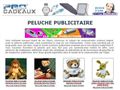 PELUCHE PUBLICITAIRE