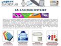 BALLON PUBLICITAIRE