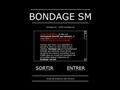 Bondage sm