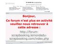 Forum de srapbooking