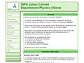 INPG Junior Conseil Département Physico-Chimie. ENSEEG